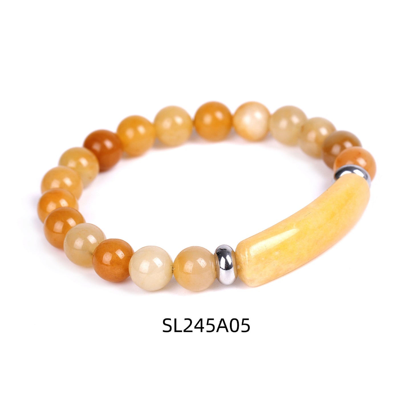 1pc Healing Handmade Stone Bracelet Turquoise Natural Malachite Gemstone Crystal Rough Bracelet Body Energy Yoga